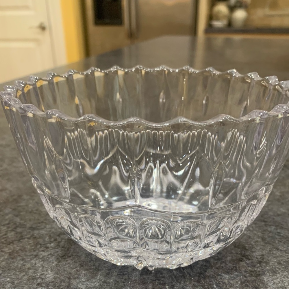 Elegant Clear Glass dish